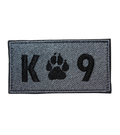 K-9 / K9 Rectangle Light Grey Patch