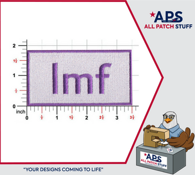 LMF Embroidered patch