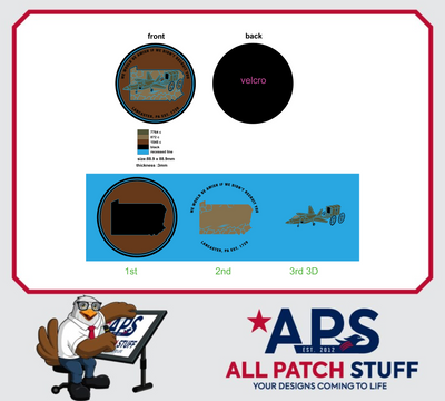 Lancaster Recruiters PVC Patch