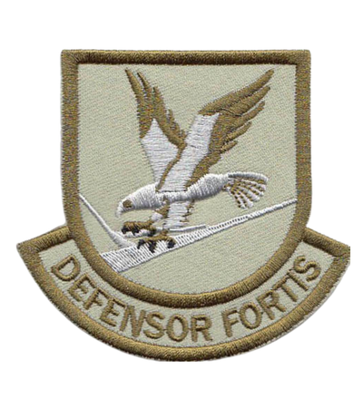 Large Custom Security Forces Defensor Fortis Brown Multicam Patch