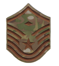 Large First Sgt Master Sergeant (1SGT) USAF OCP Rank Patch