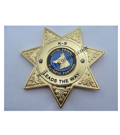 Law Enforcement K-9 / K9 Badge / Coin