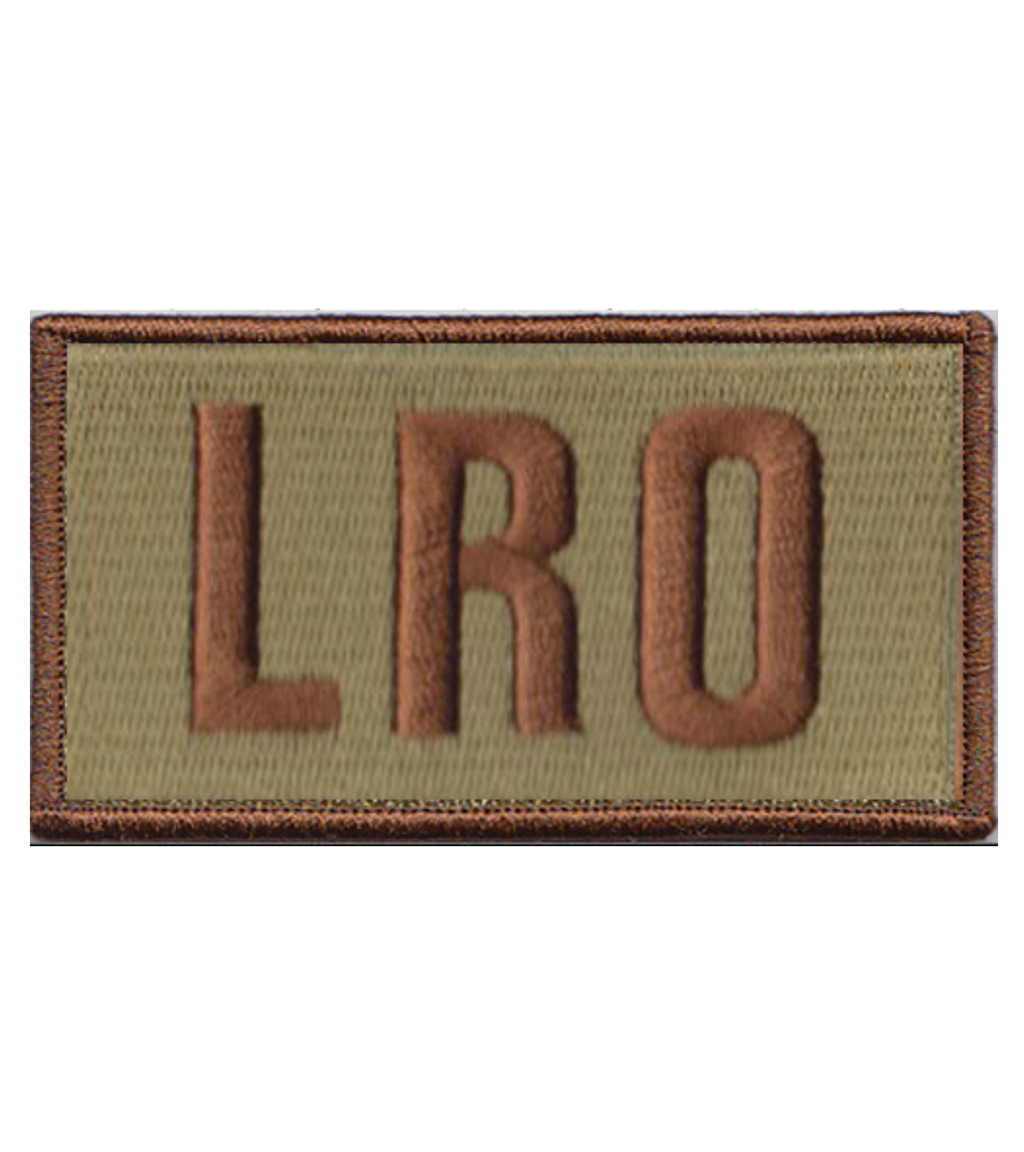 Logistics Readiness Officer (LRO) Shoulder Identifier Multicam/OCP Patch - 2 Pack