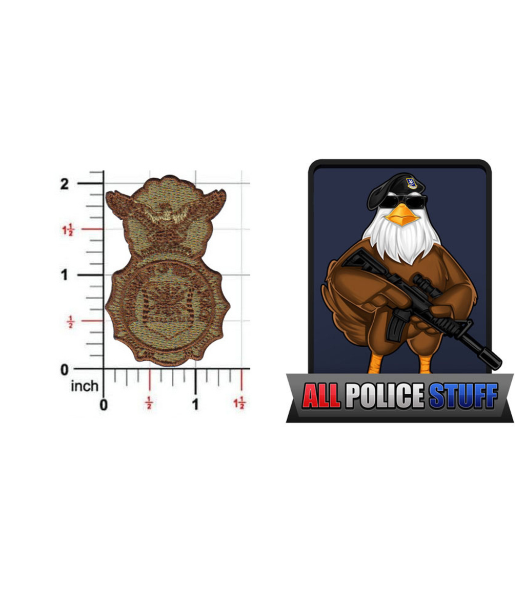 MINI Security Forces Multicam Badge w/Spice Brown Thread