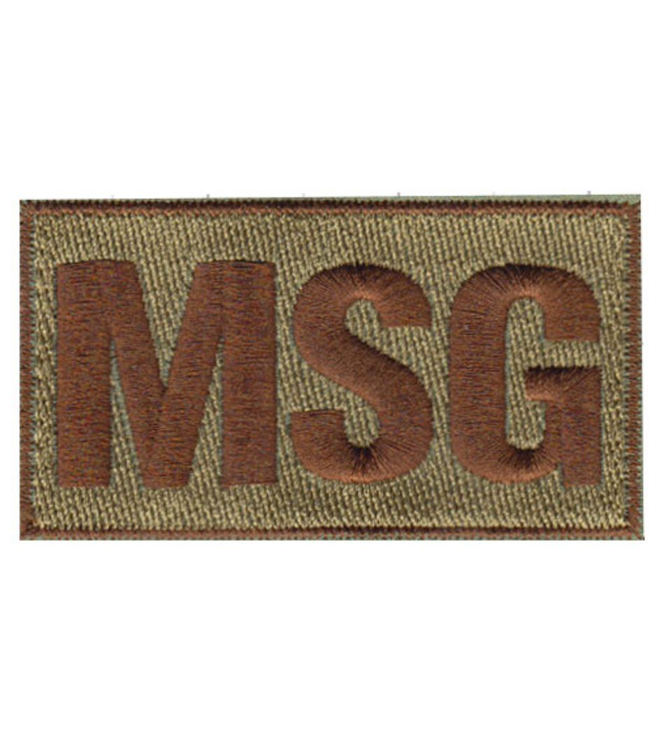 Custom MSG (Mission Support Group) Shoulder Identifier Multicam/OCP Patch