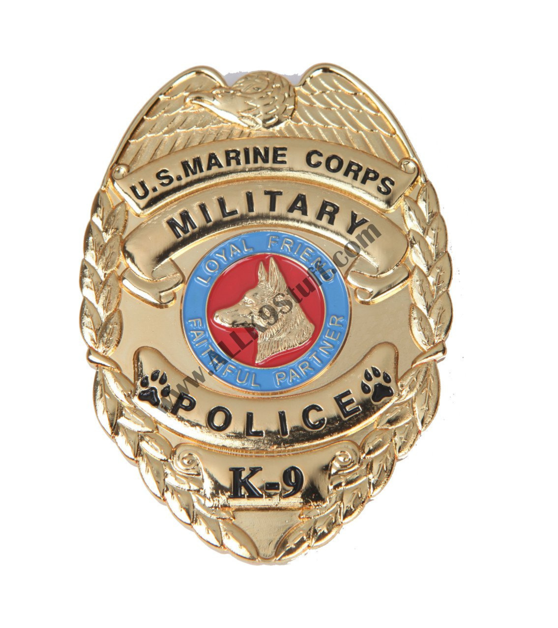 Marine Corps USMC MP K-9 / K9 Badge / Coin