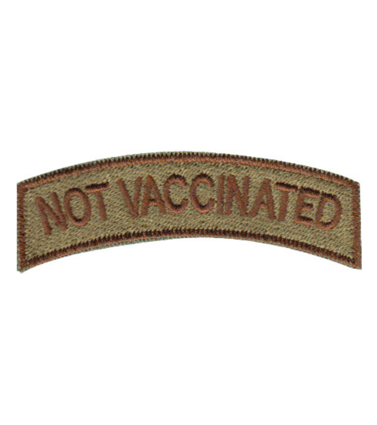 NOT Vaccinated Tab in Spice Brown - 2 pack