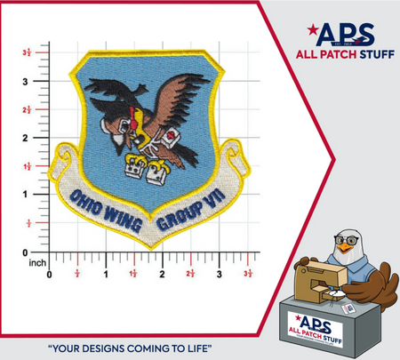 OHIO Wing Group VII Colored Patch