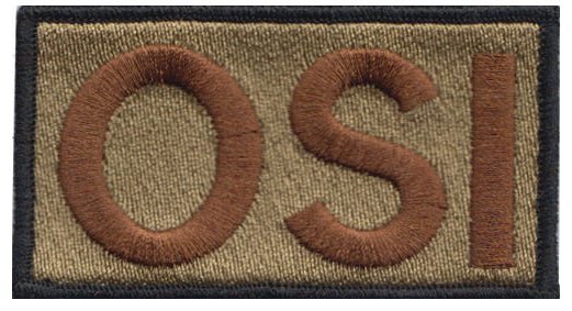 Office of Special Investigations (7S0X1) OSI Shoulder Multicam OCP Identifier Patch - alternate view