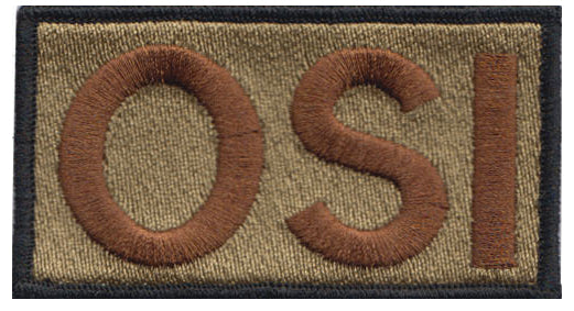 Office of Special Investigations (OSI) Shoulder Multicam/OCP Patch - 2 Pack