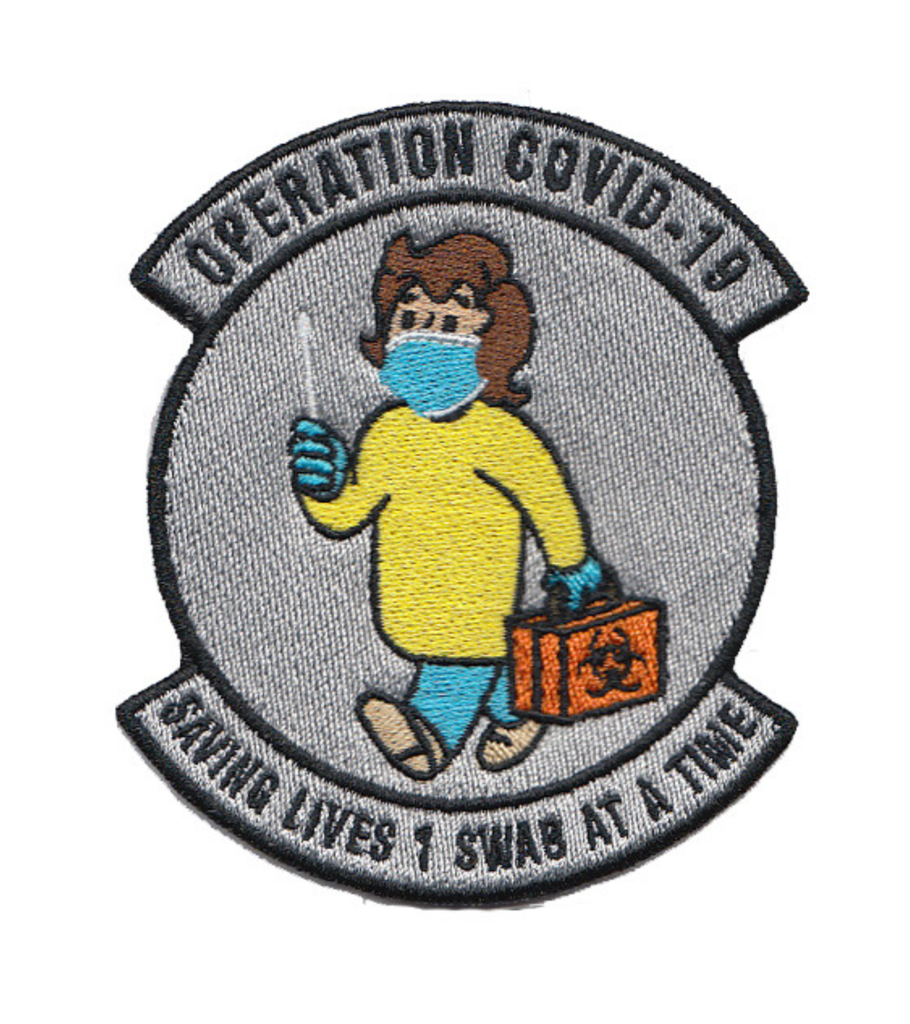 Operation COVID 19 Medical Patch - Female Colored