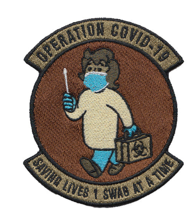 Operation COVID 19 Medical Patch - Female OCP