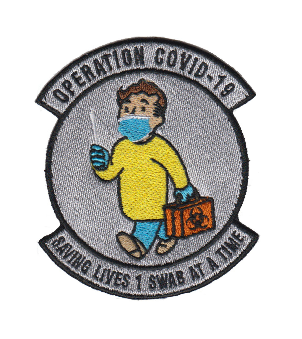 Operation COVID 19 Medical Patch - Male Colored