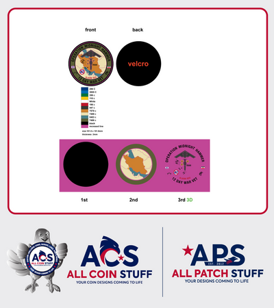Operation midnight Hammer PVC Patch