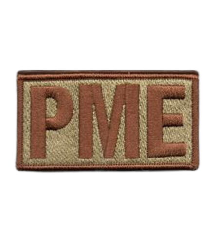 Professional Military Education Instructor (8T000) PME Shoulder Identifier Multicam OCP Patch