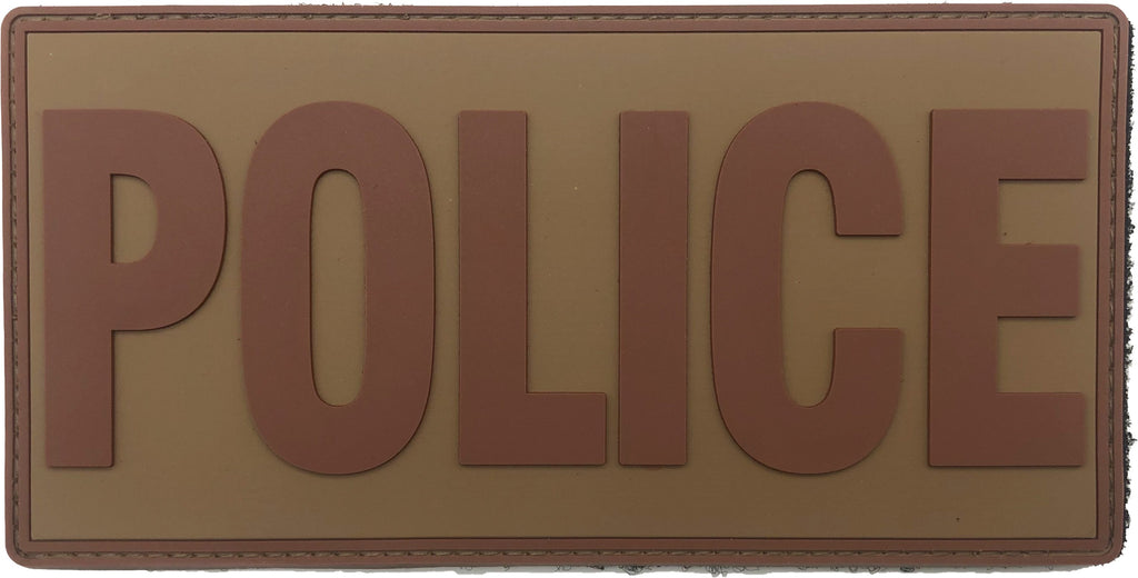 POLICE 6x3 PVC Patch