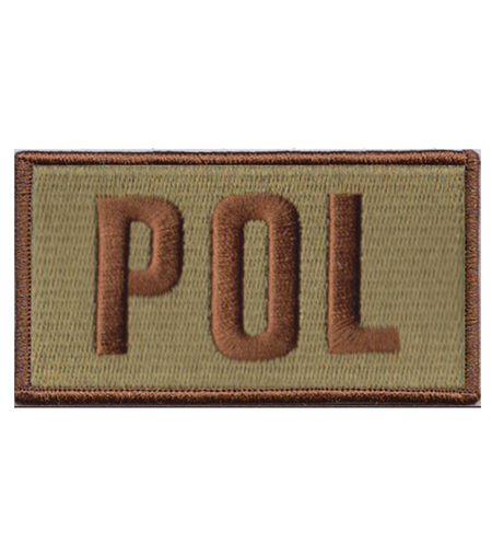 Fuels (2F0X1) POL Shoulder Identifier Multicam/OCP Patch