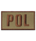 Petroleum, Oils, and Lubricants (POL) Shoulder Identifier Multicam/OCP Patch - 2 Pack