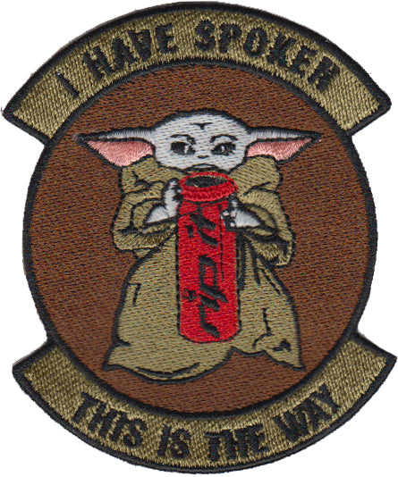 BABY YODA GLOW IN THE DARK PATCH - Rip it Only
