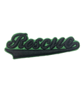 Rescue Word Black Patch