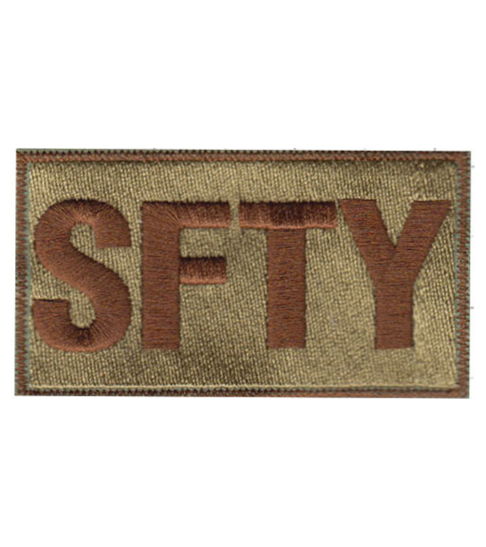 Safety (1S0X1) SFTY Shoulder Identifier Multicam OCP Patch
