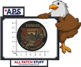 Egress Danger Custom Embroidered Patch