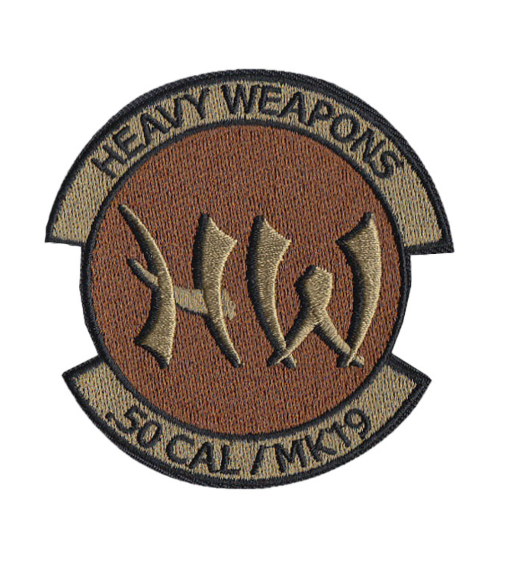 Security Forces Combat Arms (CATM) Heavy Weapons Patch