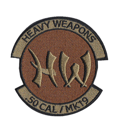 Security Forces Combat Arms (CATM) Heavy Weapons Patch