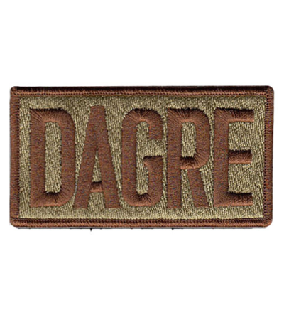 Security Forces DAGRE Shoulder SF OCP Patch