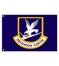 Security Forces / Defensor Fortis Large Blue Flag