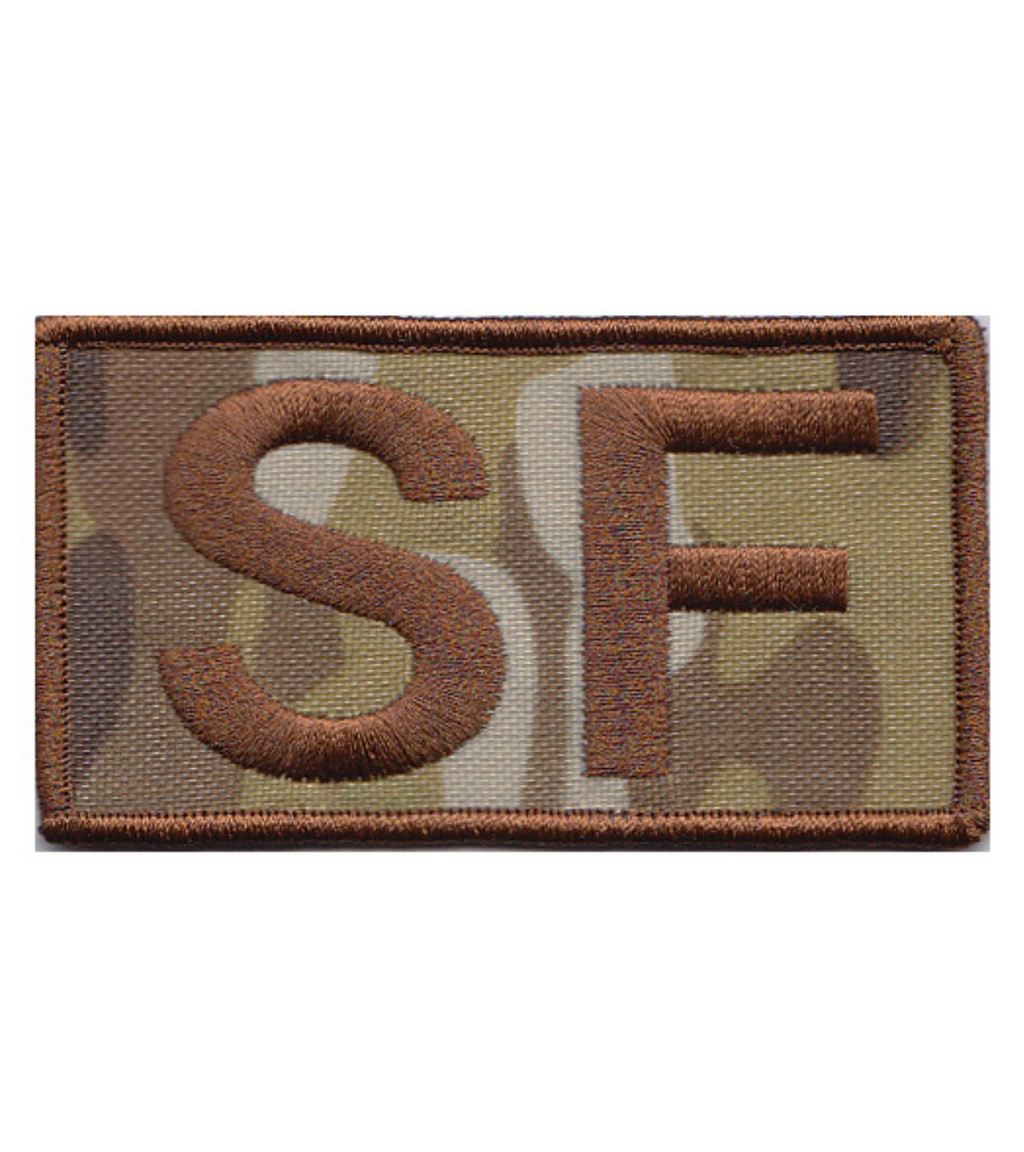 Security Forces OCP BACKGROUND SF Shoulder Patch - 2 Pack