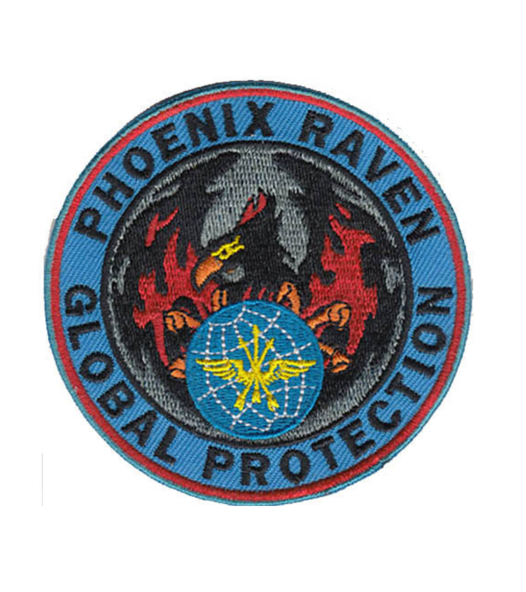 Security Forces Phoenix Raven Colored Patch