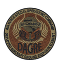 Security Forces Spice Brown DAGRE Patch