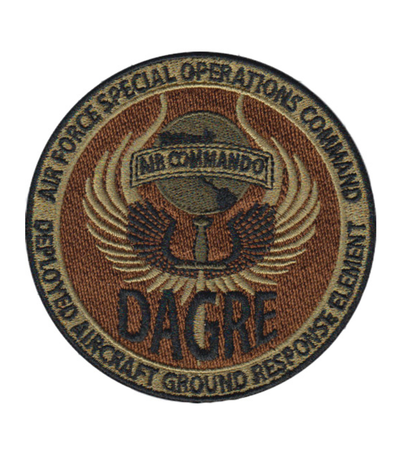 Security Forces Spice Brown DAGRE Patch
