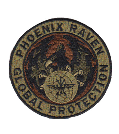 Security Forces Spice Brown Phoenix Raven Patch