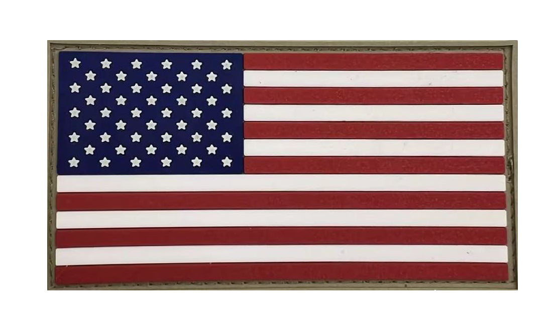 U.S. Space Force (USSF) PVC US Flag Forward Facing - alternate view