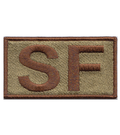 Spice Brown Border Security Forces Shoulder SF OCP Patch - 2 Pack