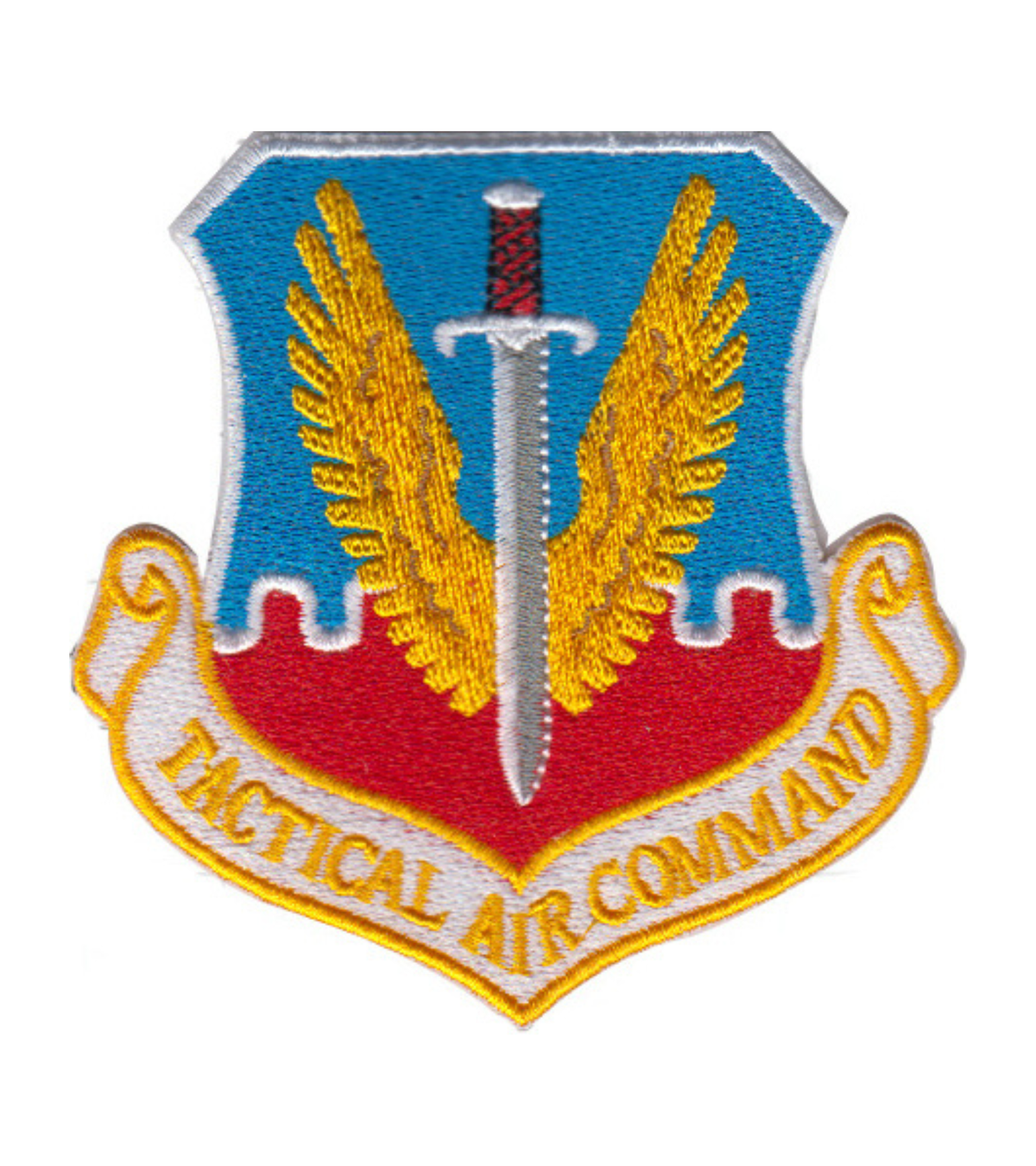 USAF MAJCOM Spice Brown Colored Patches Bulk Orders - alternate view