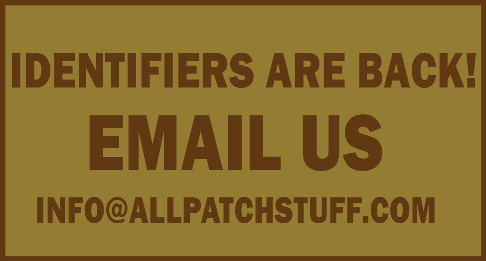 Custom New Air Force Shoulder Identifier Multicam/OCP Patch