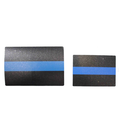 Thin Blue Line Rectangle Stickers