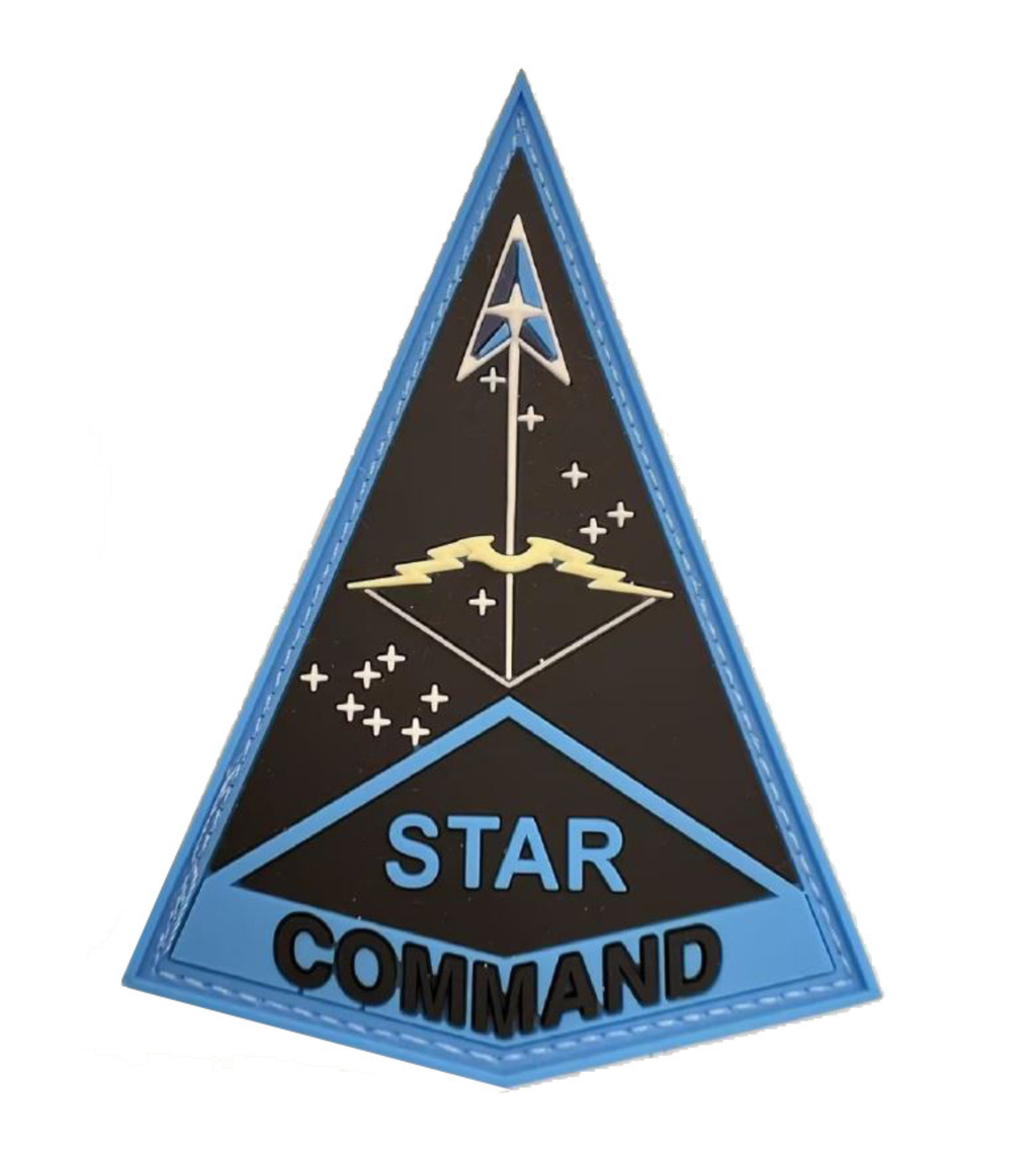U.S. Space Force (USSF) PVC Patch Star Command
