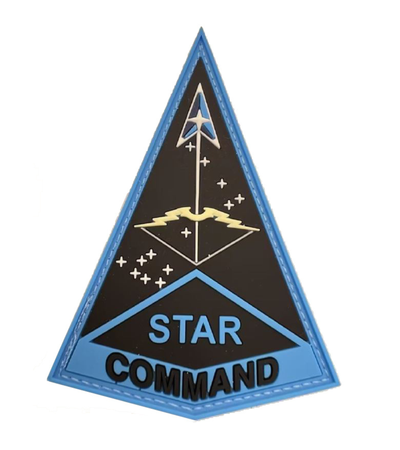 U.S. Space Force (USSF) PVC Patch Star Command