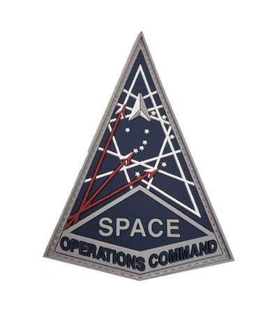 U.S Space Force (USSF) PVC Patch Space Operations Command