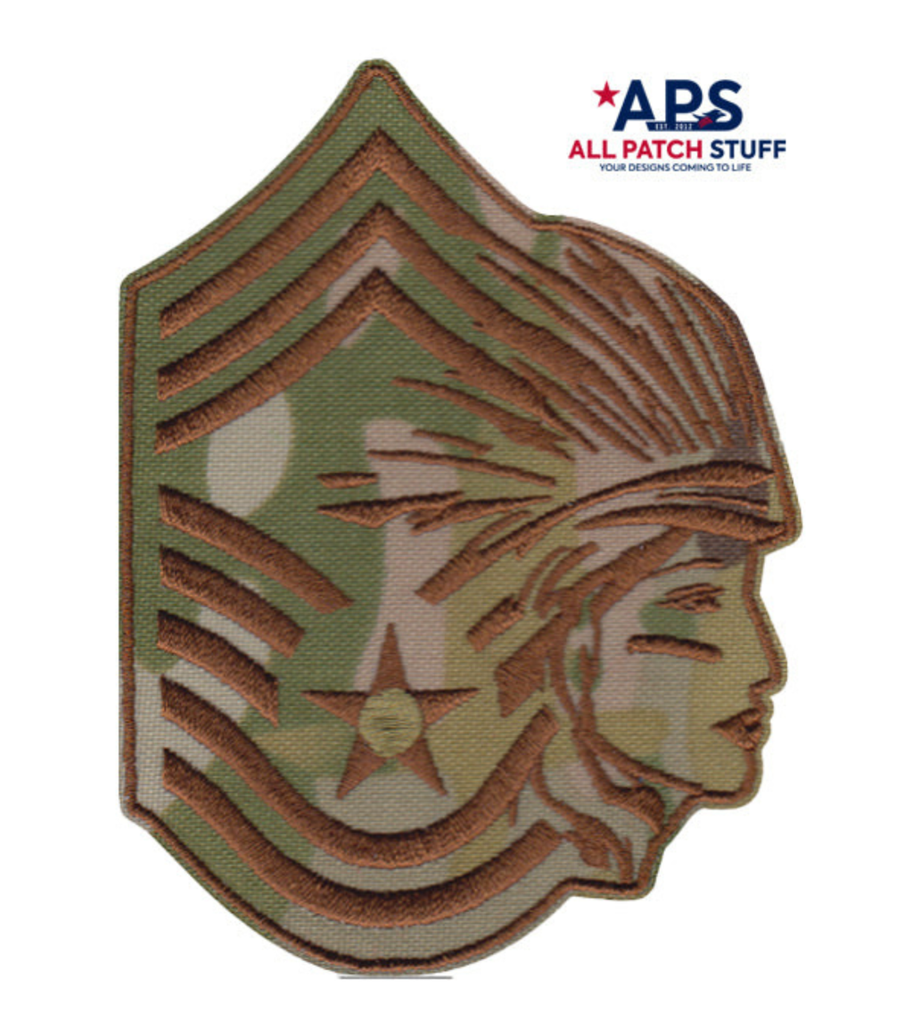 USAF Chief Master Sgt (CMSgt) - Female OCP Patch