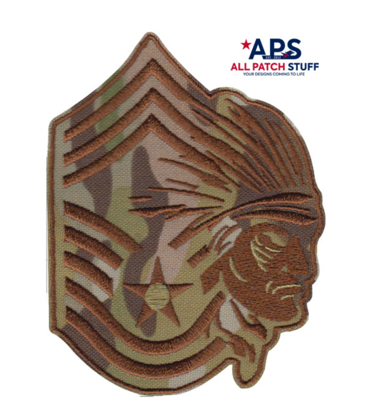 USAF Chief Master Sgt (CMSgt) - Male OCP Patch