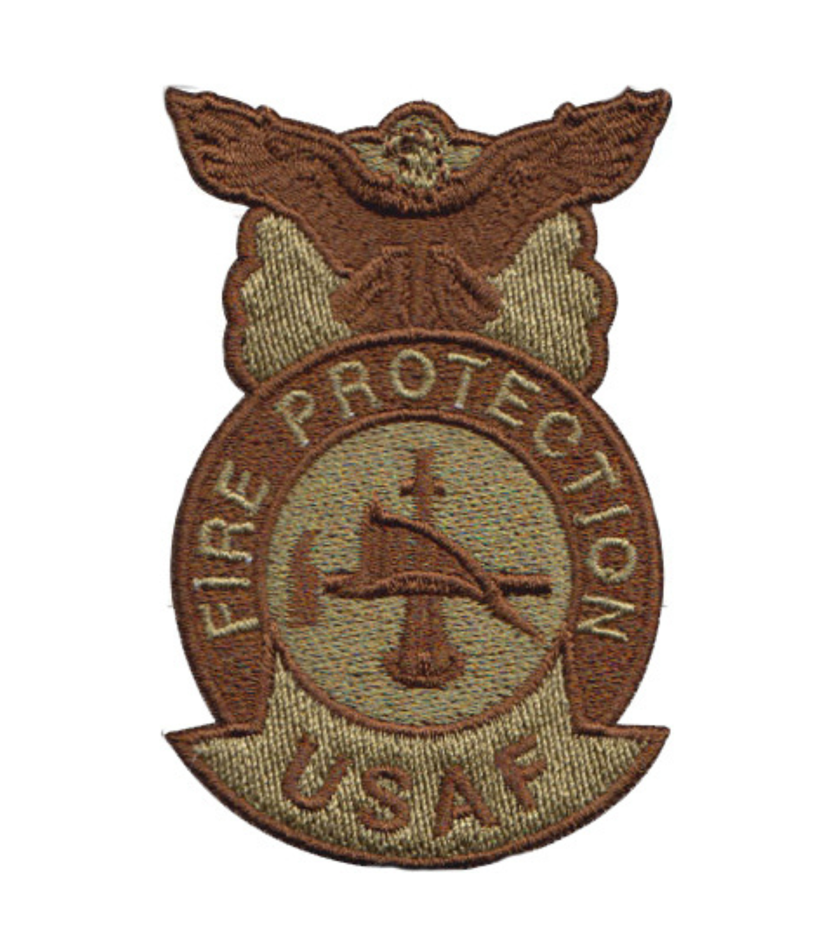 USAF Fire Protection (Axe and Helmet) Multicam/OCP Patch