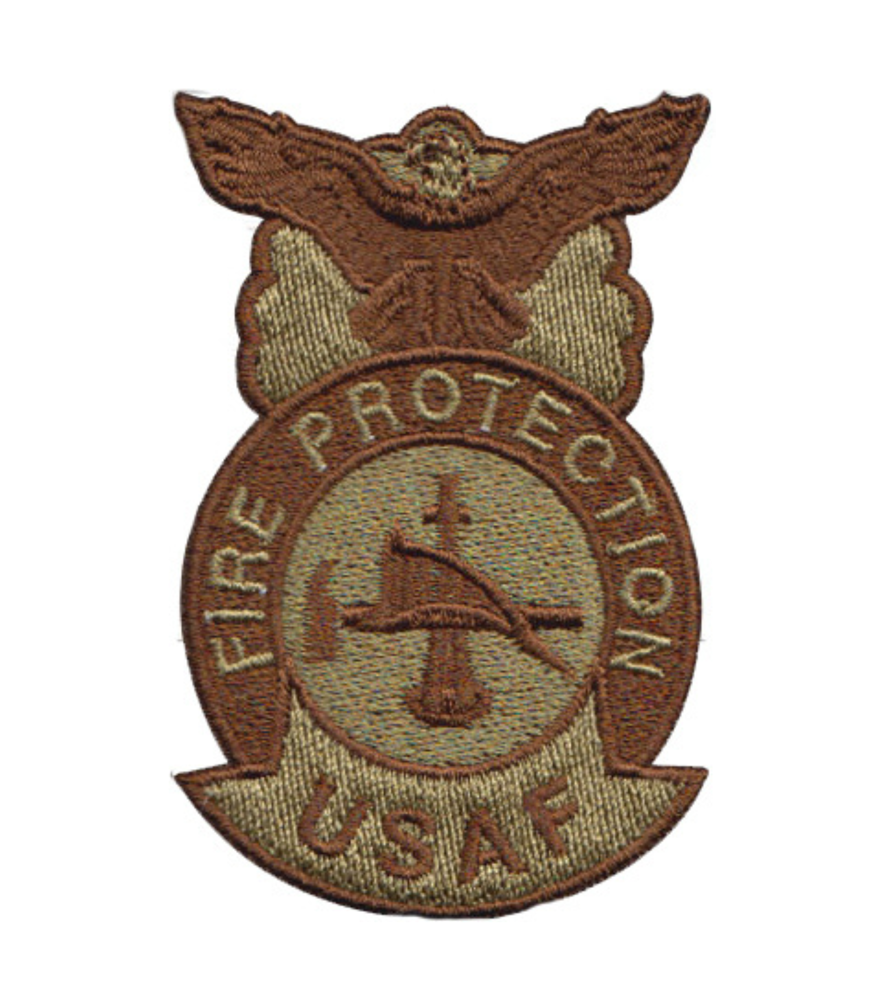 USAF Fire Protection (Axe and Helmet) Multicam/OCP Patch