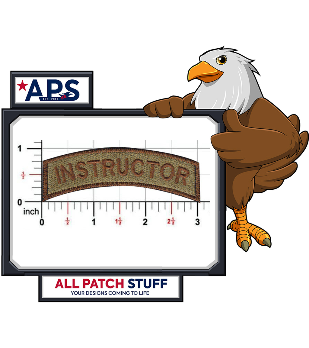 USAF Instructor Tab in Spice Brown - 2 pack