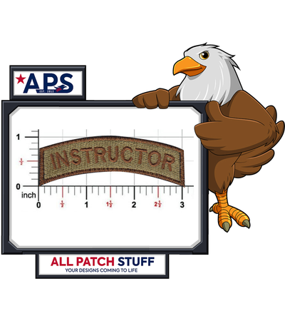 USAF Instructor Tab in Spice Brown - 2 pack