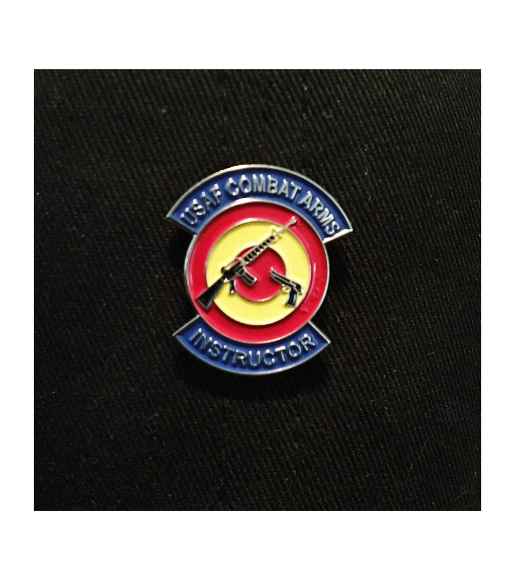 USAF Security Forces Combat Arms (CATM) Lapel Pin
